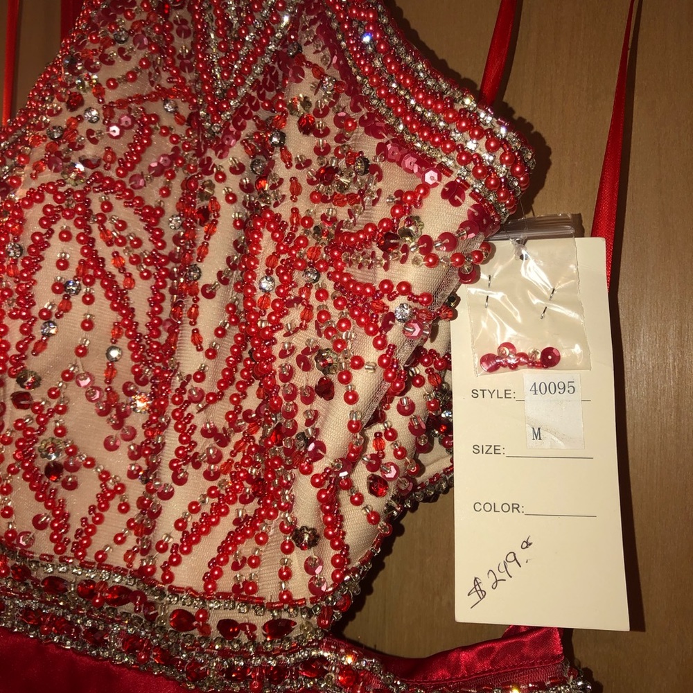 RED PROM DRESS BRAND NEW